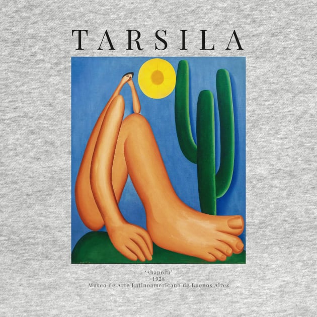 Abaporu - Tarsila do Amaral - Exhibition Poster by studiofrivolo